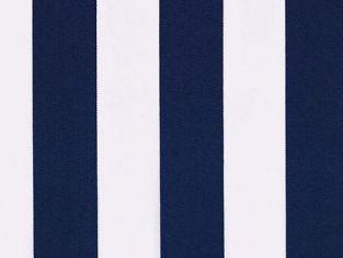 Blauw/ Wit polyester vervangdoek voor 500cm x 300cm zonwering